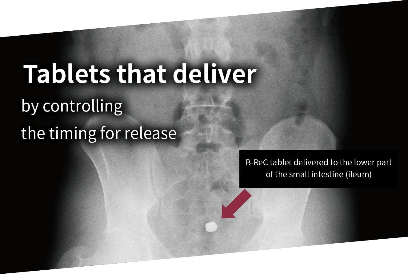 Tablets that deliver by controlling the timing for release